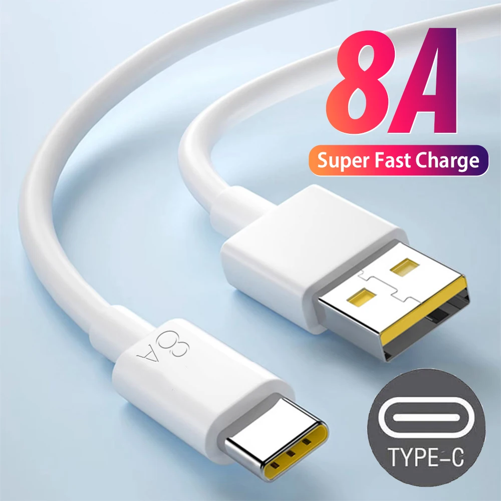 Cable de carga rápida de USB-A a tipo C, Cable de datos para iPhone, Samsung, Xiaomi, OPPO, Universal, USB C