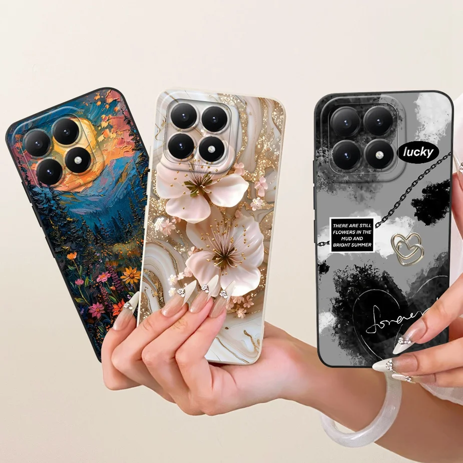 Para Xiaomi 15T Pro funda Mi15T 5G lindo gato conejo cubierta de dibujos animados a prueba de golpes funda de teléfono para Xiaomi Mi 15T Pro 15TPro 5G Fundas suaves - imagen 2
