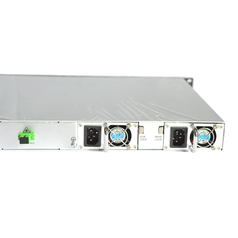 Transmisor óptico FTTH CATV 1550nm Modo de modulación directa 7 ~ 10dBm 25km RF a convertidor óptico, fuente de alimentación Dual, venta al por mayor - imagen 5
