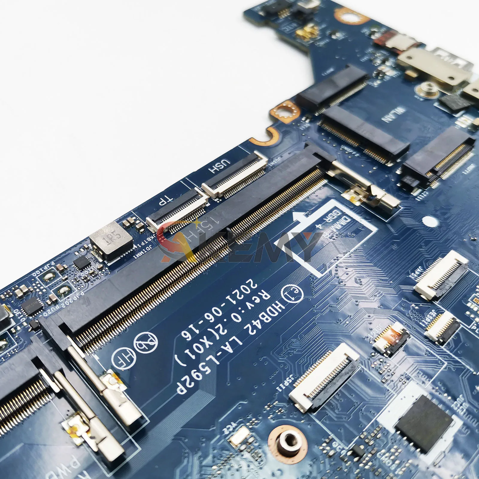 Para la placa base del ordenador portátil Dell LATITUDE 5430 LA-L592P con CPU i5 i7-11th Gen CN-071H1D 05P0P9 100% probado OK - imagen 5