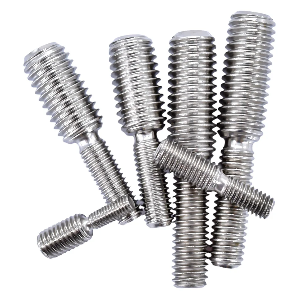 M3 M4 M5 M6 M8 M10 M12 M14 M16 304 tornillo reductor de conversión de acero inoxidable tornillos sin cabeza de doble punta adaptador de cámara - imagen 5