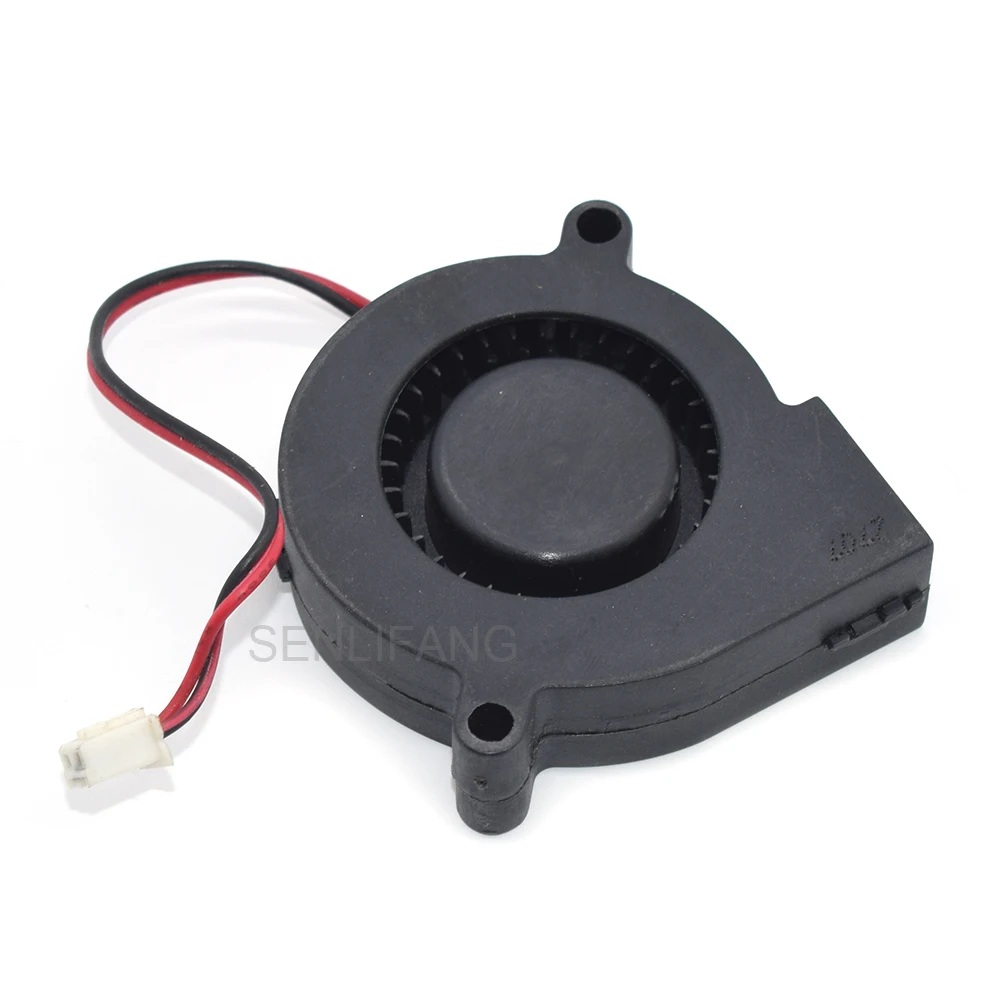 Ventilador de refrigeración Industrial para humidificador SANLY SF5015SL, 5cm, 5015, 50x50x15mm, 2 pines, 2 cables, 12V, 0.06A, 0,72 W - imagen 4