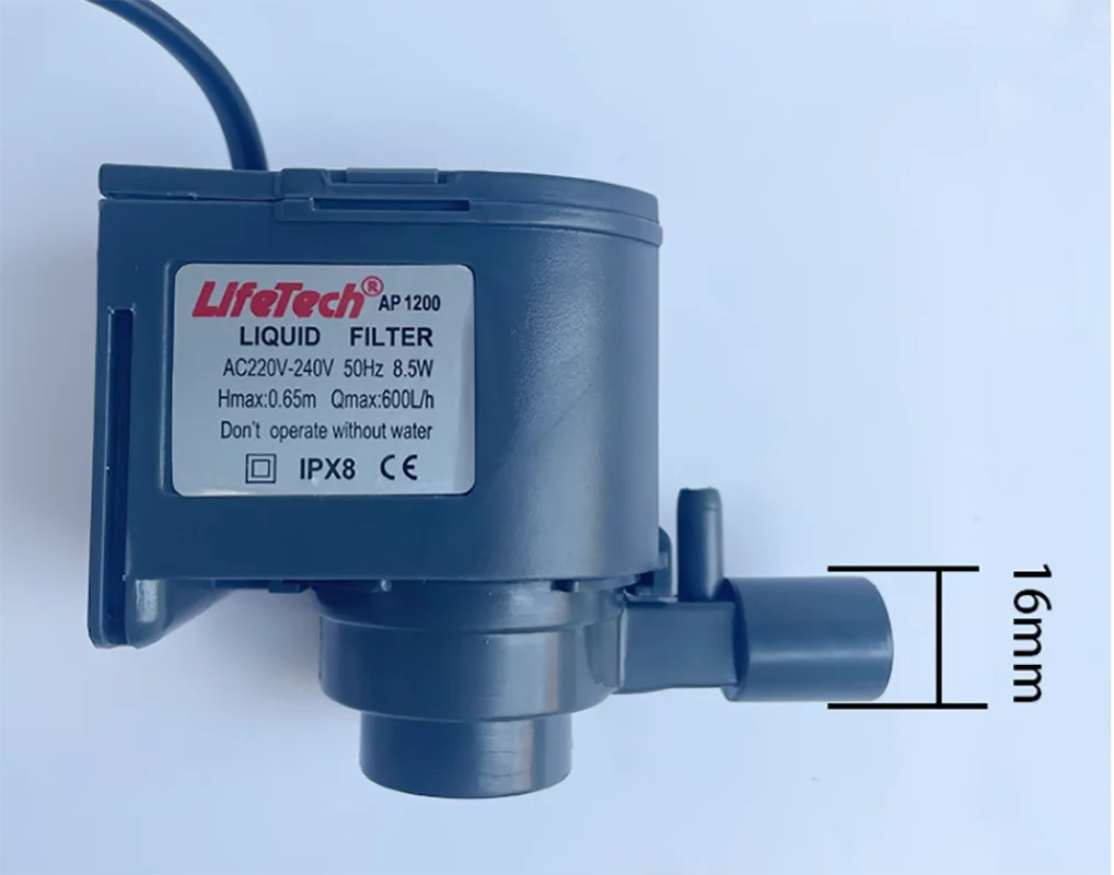 Bomba de agua para máquina de hielo de 8,5 W Huikang Woto Lai Zhigao oso de hielo General HZB-50 HZB-60 HZB-80 bomba sumergible de circulación AP1200 - imagen 5