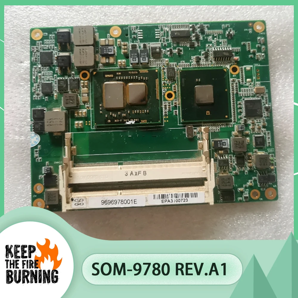 Para Advantech SOM-9780 Rev.A1 Tarjeta de placa base de control industrial integrada SOM-9780FL - imagen 2