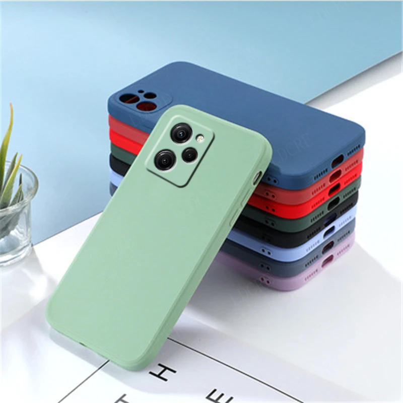 Para Poco X5 Pro Funda Xiaomi Poco X3 X4 GT X4 X5 Pro 5G Funda trasera de silicona líquida Original a prueba de golpes suave TPU Funda Poco X5 Pro - imagen 3