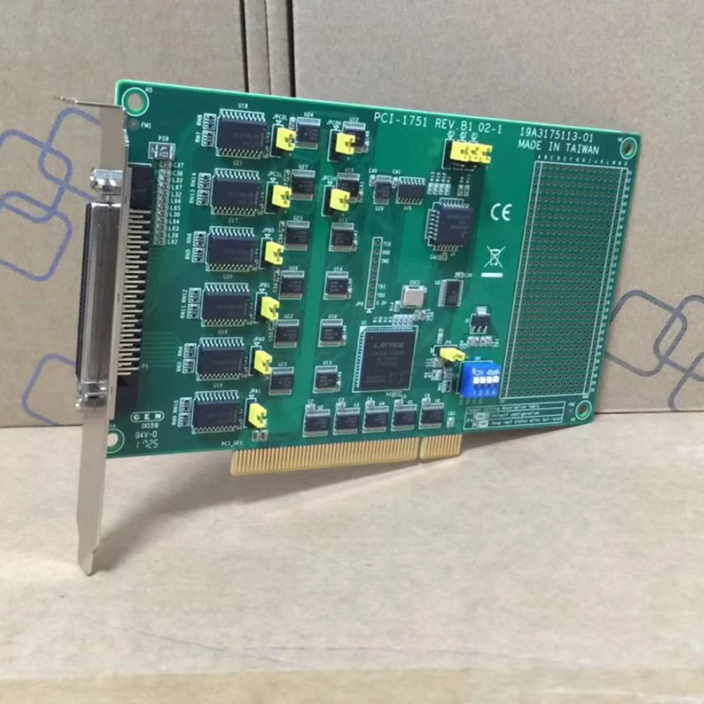 PCI-1751 REV. Advantech B1 para PCI-1751-BE, módulo de tarjeta de entrada/salida Digital TTL, e/O Digital, 48 bits - imagen 3