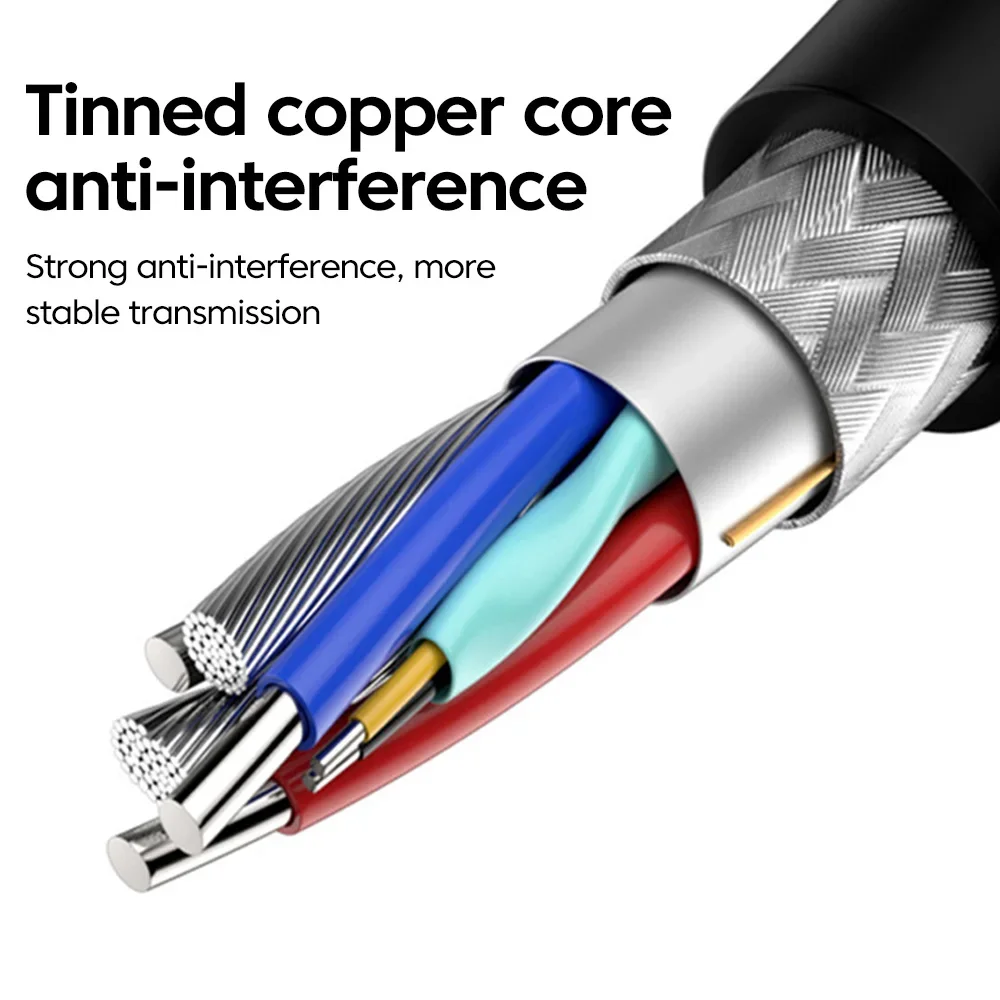 Hub USB 3,0 2,0 multiexpansor Hub USB divisor adaptador de corriente de alta velocidad tipo C Hub a lector de tarjetas SD TF para iPhone15 16 Samsung - imagen 5