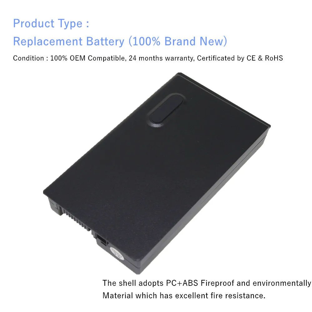 A32-F80 batería del ordenador portátil para For Asus F81 F83 F50 N80 N81 X61 X61W X61S X61GX X61SL X61Z X80 X82 X83 X85 X85C X85L X85S X88 - imagen 4