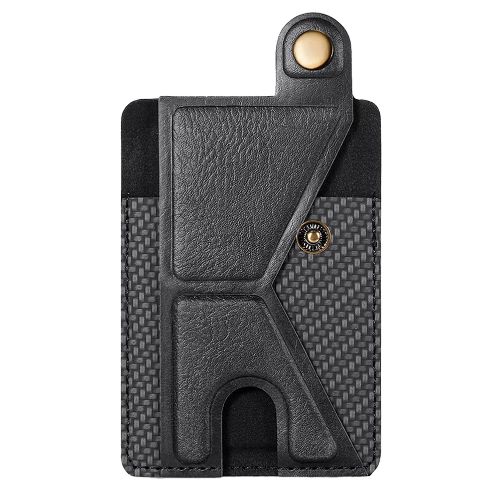 Cartera de cuero con soporte ajustable para teléfono, tarjetero de bolsillo, tarjetero, funda para teléfono - imagen 4