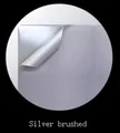 Silver brushed