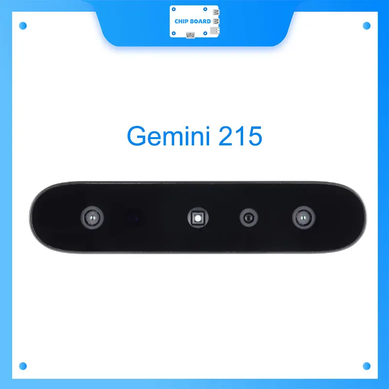 Orbbec Gemini 215 Escáner 3D de corto alcance MX6600 ASIC Precisión inferior de 0 5 mm a 300 mm 0 15 0 7 m Alcance 1280x800 30 fps