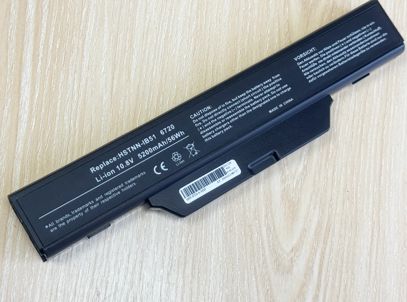 Batería del ordenador portátil para HP COMPAQ 510 550 610 615 6720s 6730s 6735s 6820s 6830s HSTNN-IB51/LB51/IB62/OB62 - imagen 5