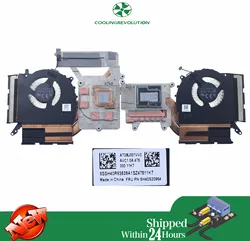 Ventilador del disipador de la CPU para portátil Lenovo Legion Pro 5