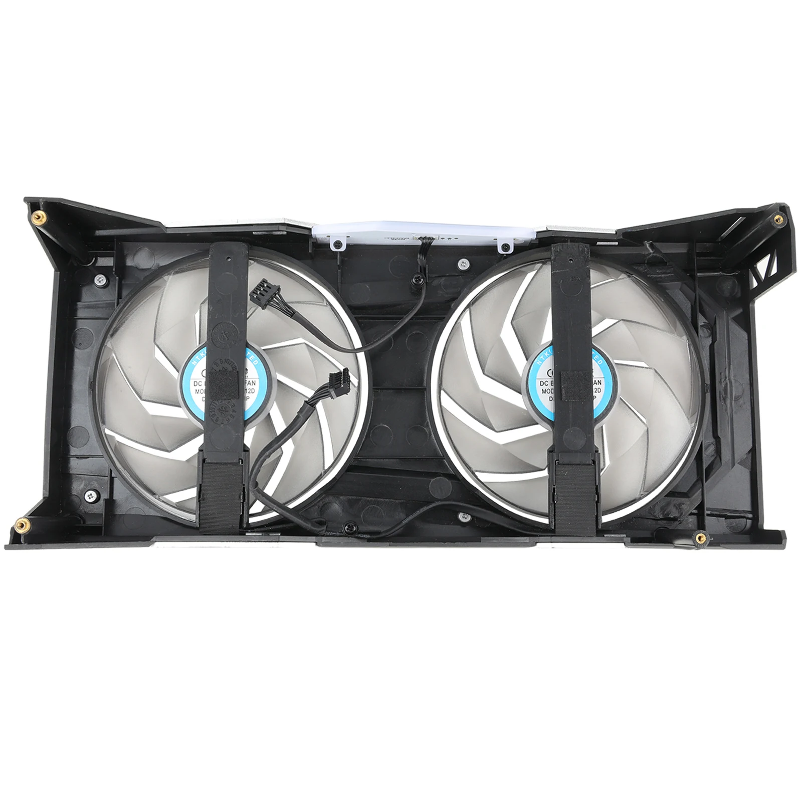 Ventilador de refrigeración GPU para Sapphire PULSE, AMD Radeon RX 6650 XT, rodamiento de bolas de remolque, tarjeta de vídeo con RGB 95MM, FD10015M12D, RX6650XT - imagen 4