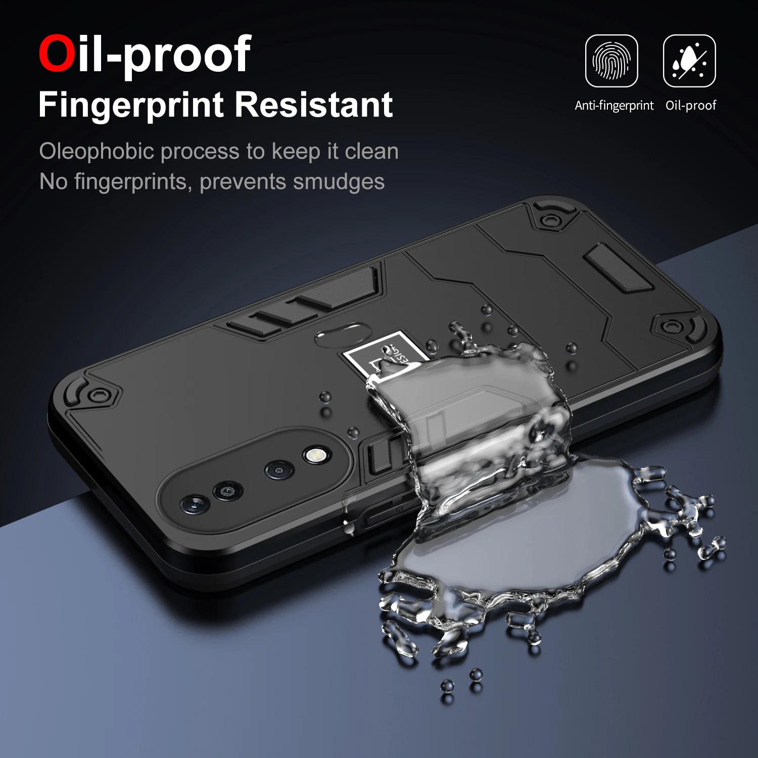 Funda a prueba de golpes para Huawei Honor X7b, carcasa rígida de lujo, protección de silicona, CLK-LX1, CLK-LX2, CLK-LX3 - imagen 5