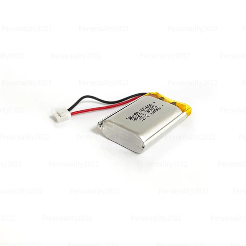 950mAh 102535 Batería Li Po de 3,7 V, paquete suave de baterías de polímero de litio, enchufe Ph2.0 para equipos de belleza, masajeador, juguetes, grabadora - imagen 4