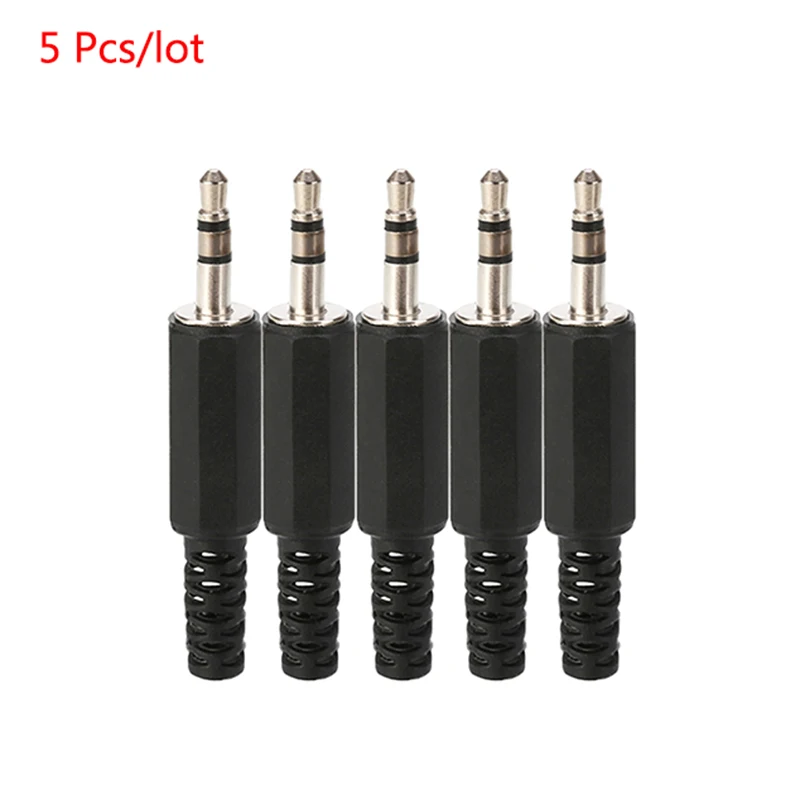 Conector estéreo de 3 polos para reparación de auriculares, adaptador macho de 3,5mm para auriculares DIY - imagen 5