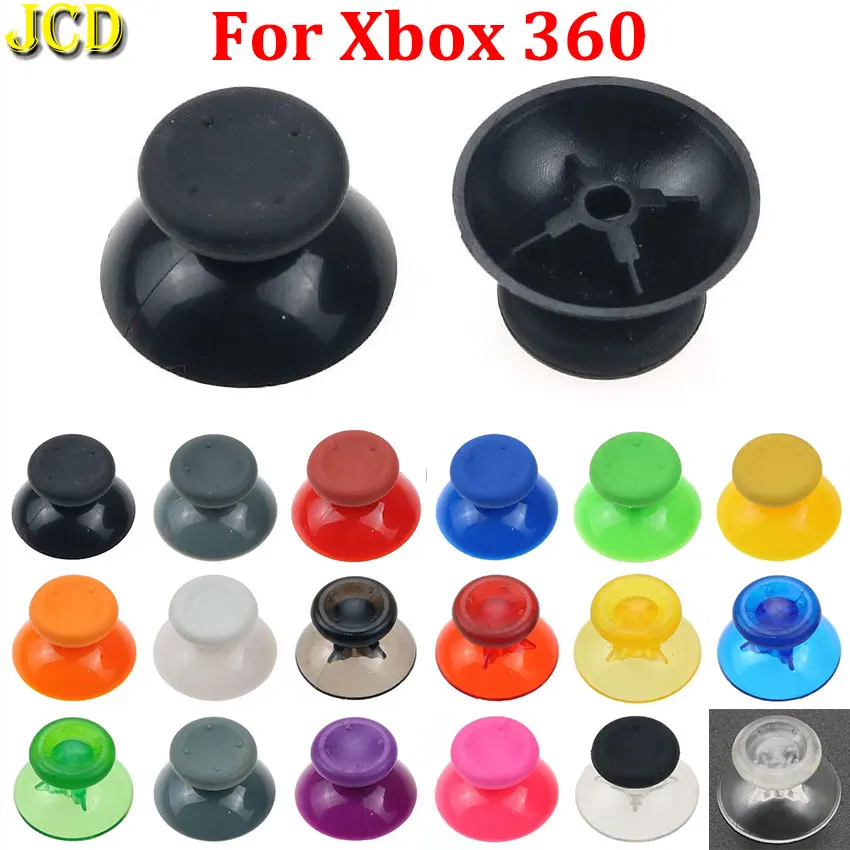 JCD 2 piezas 3D analógico Thumbstick Thumb Stick seta Joystick tapa cubierta para controlador Xbox 360