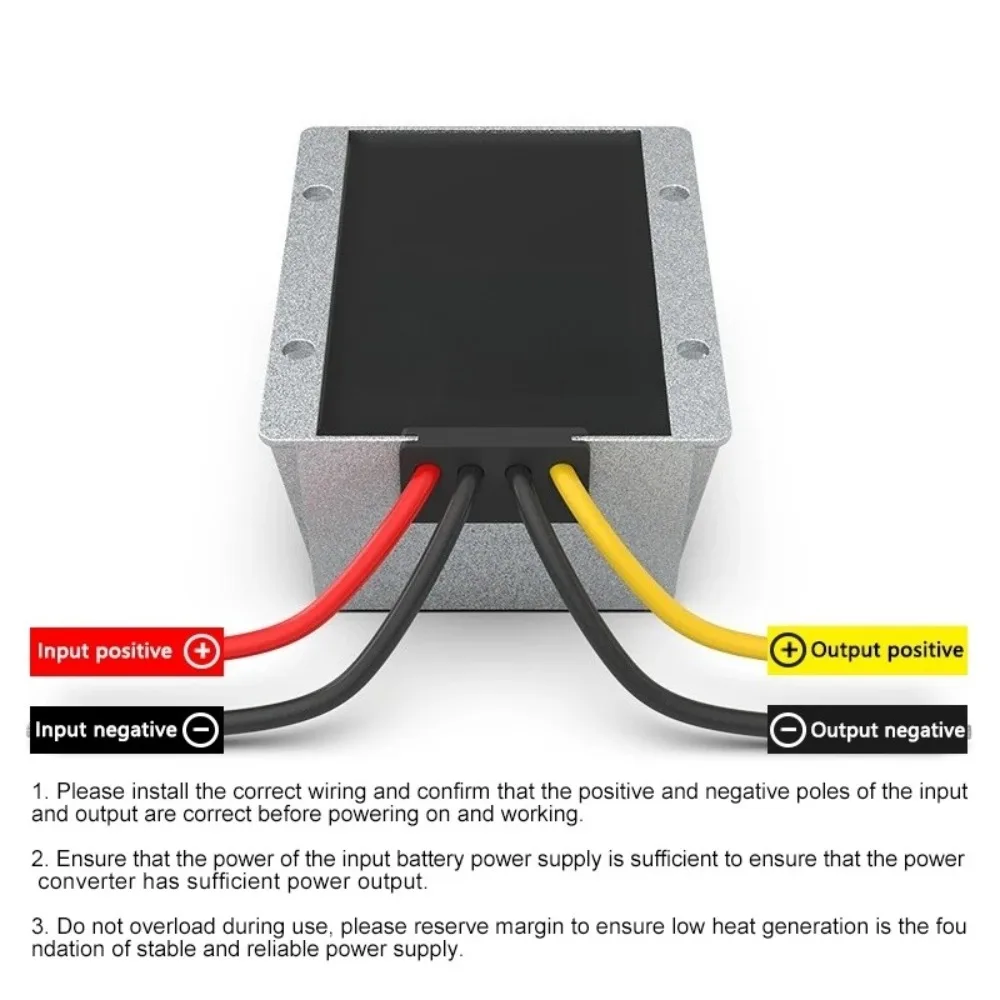 9-36V 24V 12V a 28V 24V 19V 13,8V 8A 20A utilizado para baterías de plomo-ácido de 24V, sistema de batería dual Boost convertidor reductor rectificador de CC - imagen 5