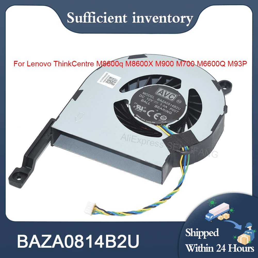 BAZA0814B2U TINY3 001EF331 0KT154 00KT152 para Lenovo thinkcenter M8600q M8600X M900 M700 M6600Q M93P, ventilador de refrigeración para ordenador portátil, nuevo