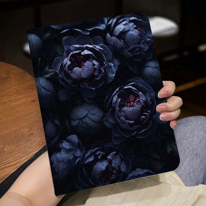 Peonía púrpura oscuro para Huawei Honor Tab Magic Pad GT 6 X9 X8A X8 V8 V7 9 8 2 3 13,3 10 Pro pulgadas funda para tableta - imagen 3