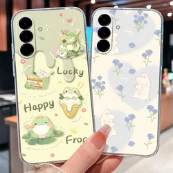 Para Samsung Galaxy A56 A36 A26 5G funda de teléfono encantadora suave delgada TPU carcasa de silicona transparente para SamsungA56 A 36 A 26 Capa ligera