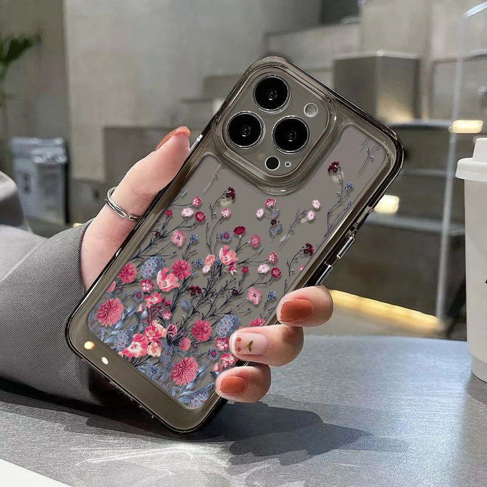 Funda de teléfono para iPhone 15, 11, 13, 12, 14 Pro Max, XR, X, XS, 7, 8 Plus, SE 2020, 14 Pro Max, 13Pro Max, Funda transparente de silicona suave de TPU - imagen 4