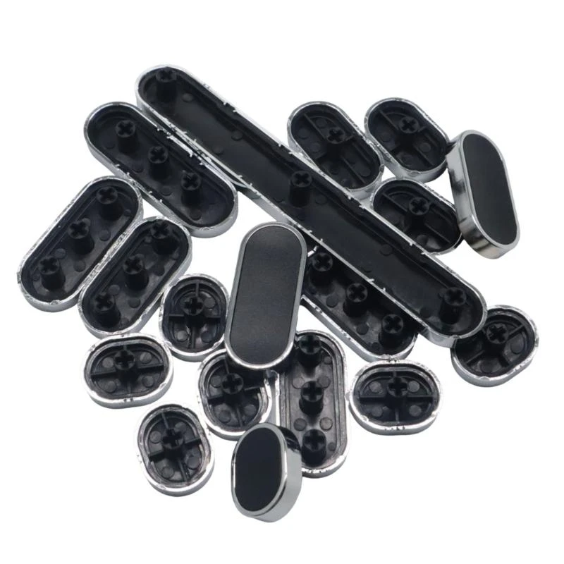 Juego de teclas redondas Punk de 18 Uds., tapas de teclas de diseño clásico, botón de personaje único, uso de a largo plazo, reemplazo de teclas - imagen 5