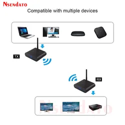 Transmisor Receptor AV Inalámbrico 2.4G Measy AV220 200m