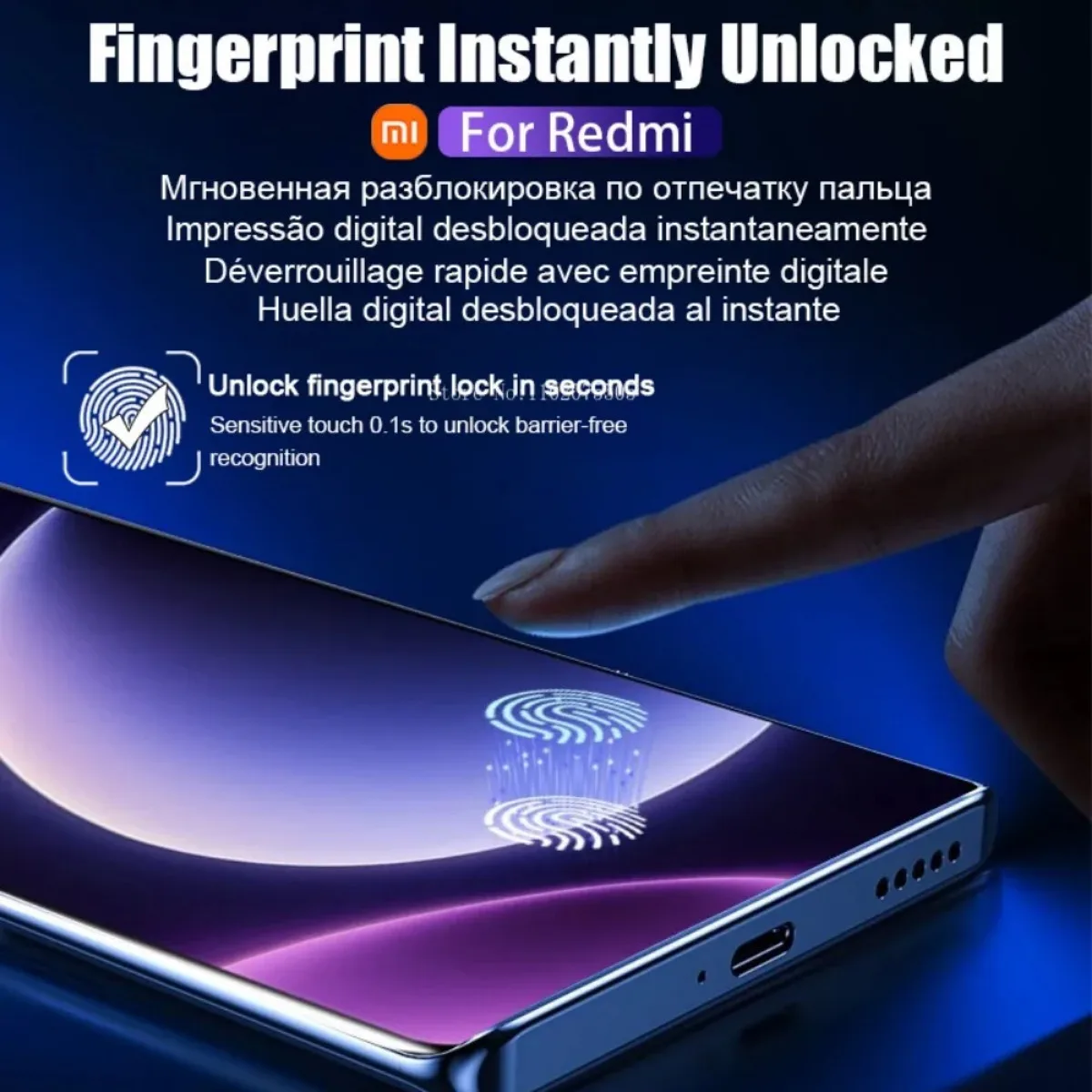 Película de hidrogel para Xiaomi Redmi Note 13, 12, 11 S Pro Plus, Turbo 3, Protector de pantalla de cubierta completa, 10S, 9 Pro, 7, 13C, 5G - imagen 4