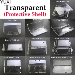 Funda Protectora Dura Transparente New 3DS XL - Compatible 2DS, NDSi XL