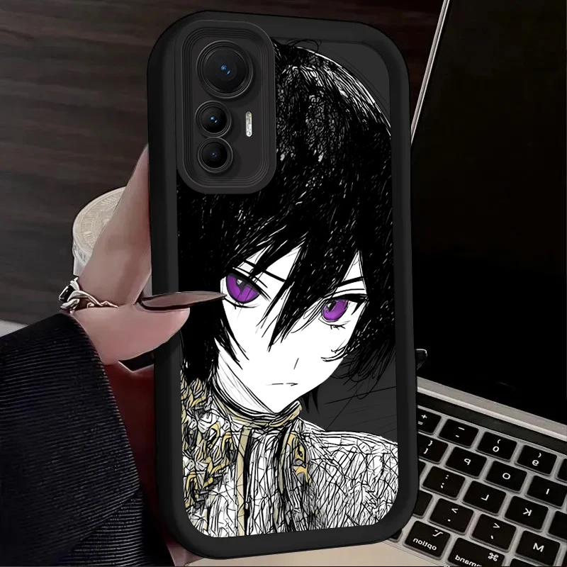 Funda blanda con código cómico G-Geass para Xiaomi Poco X7 X6 X5 X3 NFC F7 F6 F5 F3 M7 M6 Pro 4G 5G Mi 12 11 Lite NE 5G 13T 12T 11T 14T Pro - imagen 4