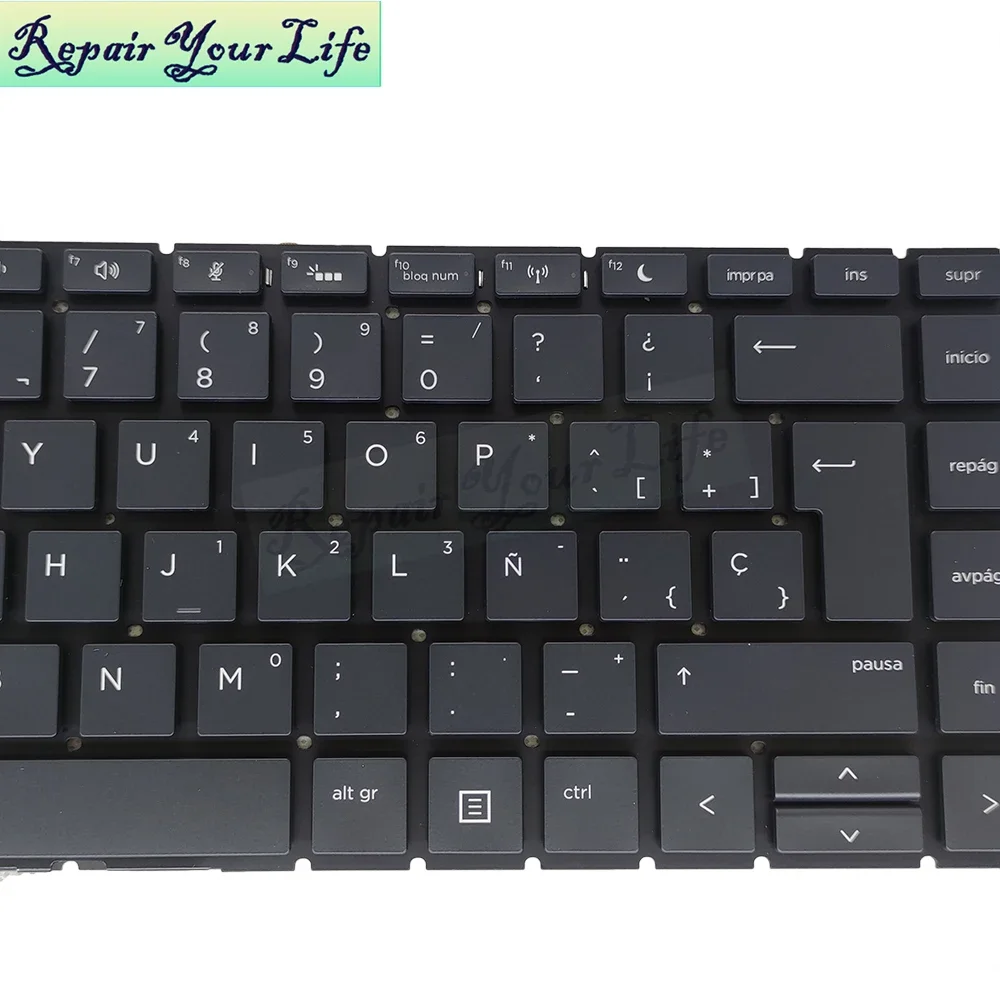 Teclado retroiluminado español de EE. UU. para HP ProBook 440 G6 445 445R G6 HSN-Q15C HSN-Q21C HSN-Q24C L38138-D61 teclados latinos SP LA nuevos - imagen 2