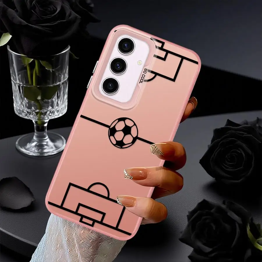 Divertida funda trasera de fútbol para Samsung Galaxy A36 A23 A25 A26 A32 A53 A24 A22 A52 A33 A34 A73 - imagen 5