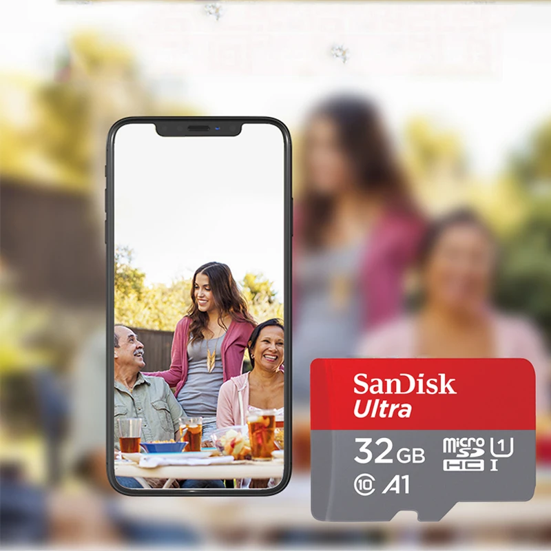 Tarjeta de memoria Micro SD SanDisk, Mini tarjeta SD de 32GB Class10 UHS-1, 64GB, 128GB, 256GB, 512GB, 1TB, MicroSDXC A1 U1 para teléfono inteligente Android - imagen 4