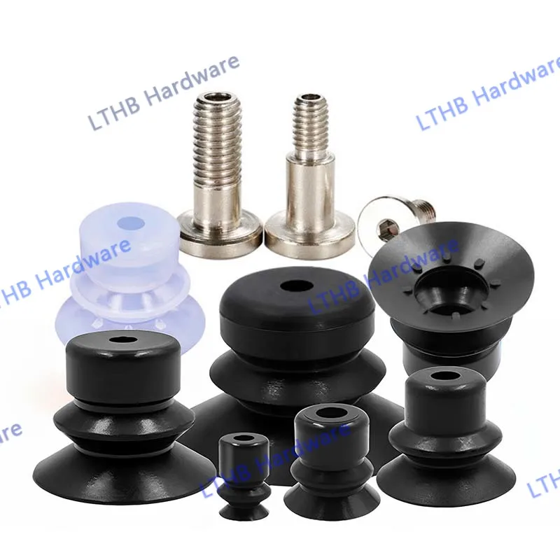 Ventosa de vacío neumática de silicona/NBR, boquilla de doble capa, ventosa VP10BS/VP20BS para máquina de automatización, accesorios de Robot - imagen 5