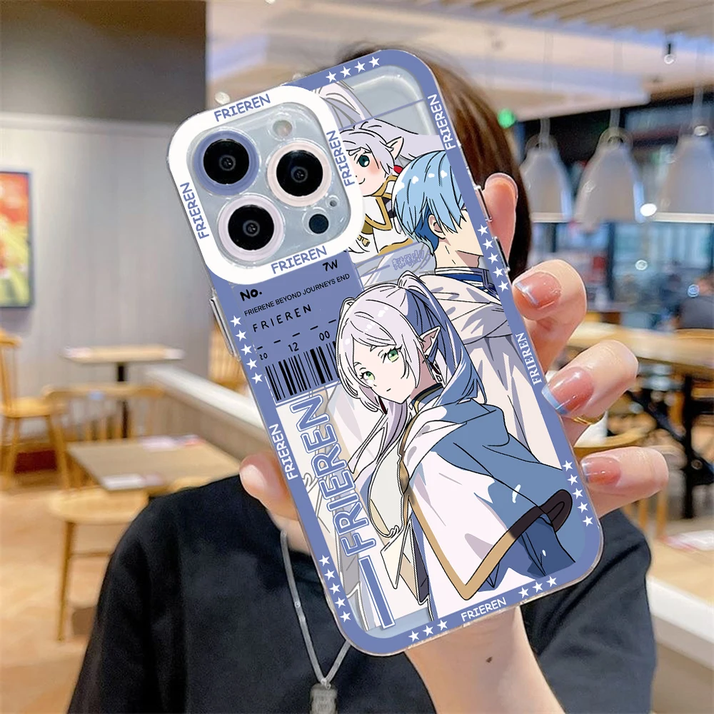 Funda de teléfono Anime Frieren Beyond Journeys End para IPhone 15 14 13 12 11 Mini Pro Max X XR XSMax 6S 6 7 8 Plus SE20 - imagen 4
