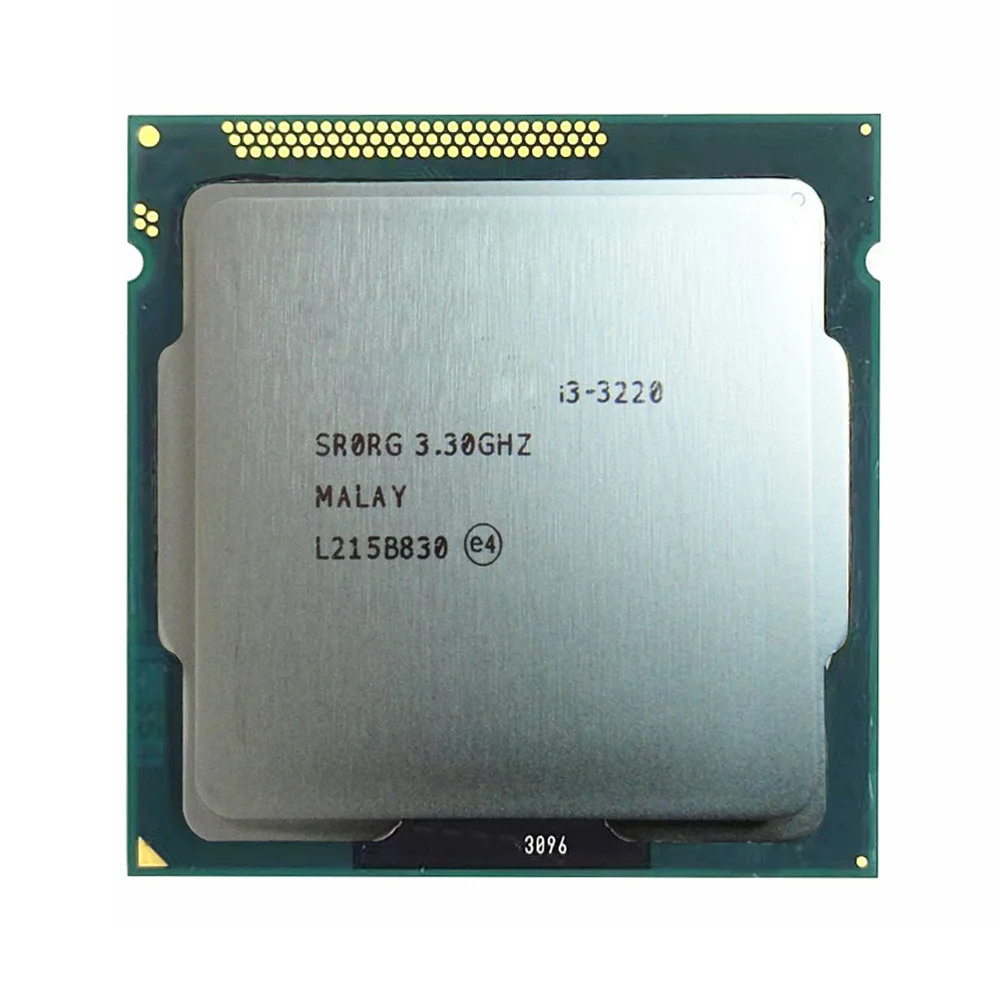I3 2100 2120 2130 3210 3220 3240 3225 3250 para procesador de ordenador Intel Core CPU LGA 1155 Dual Core Quad Thread 55W