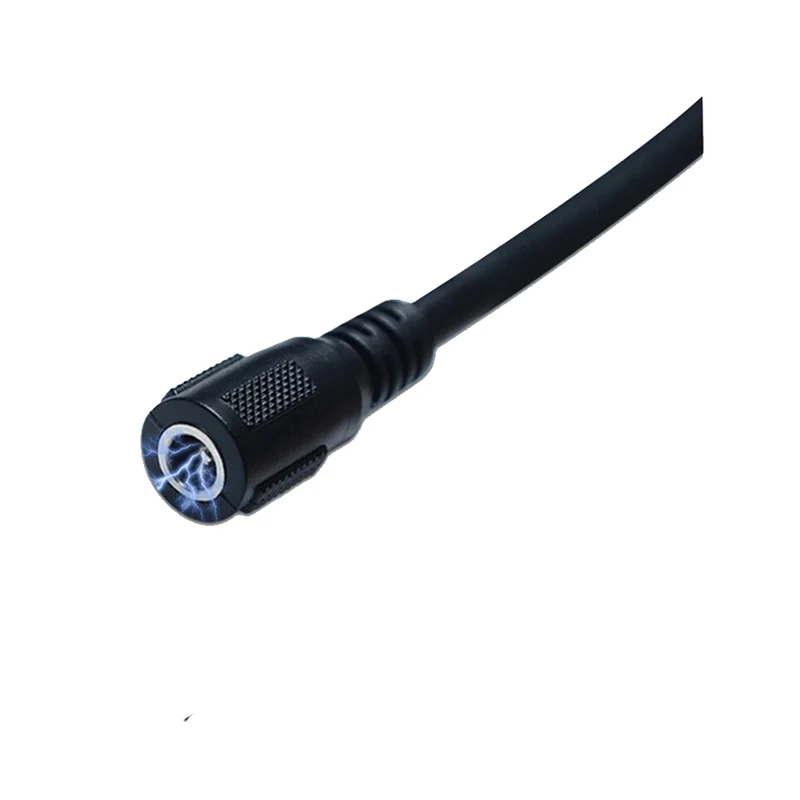 Fuente de alimentación hembra de 12V y 5A CC, Cable de extensión DIY, luz LED, Cable Jack de 20 AWG, conector CC para CCTV, enchufe de 5,5x2,1mm - imagen 3