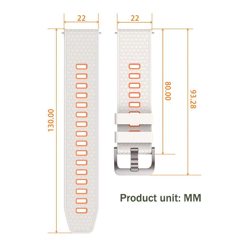Correa de silicona de liberación rápida de 22mm para Xiaomi Watch S4 Sport S3 S2 S1 pulsera activa para Mi Watch 2 Pro/Color 1-2 - imagen 4