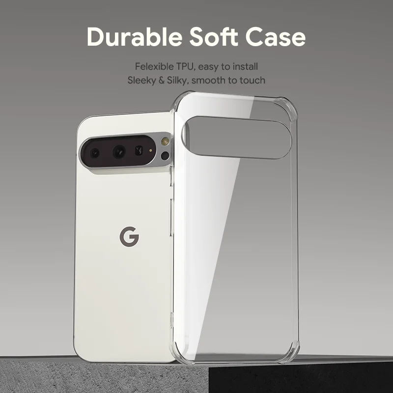 Funda suave a prueba de golpes con personalización de fotos DIY para Google Pixel 10 9 Pro XL 8 7 6 Pro 9a 8a 7a 6a cubierta trasera resistente a golpes - imagen 5