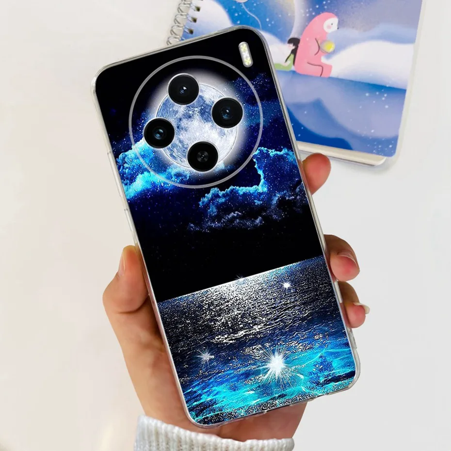 Funda con patrón de Metal de dragón para Vivo X100 / X100 Pro, fundas de teléfono de TPU de silicona suave, a la moda, VivoX100 X 100pro 5G - imagen 5