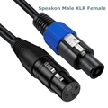 Speakon M XLR F