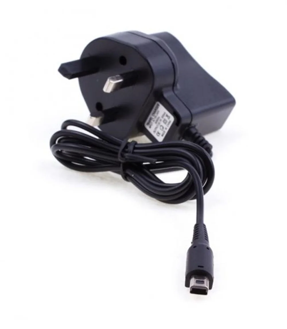 Cargador de fuente de alimentación para el hogar, adaptador de CA de 10 piezas, enchufe del Reino Unido, para nuevo 3DS XL, DSi XL, 2DS, 3DS, XL, AC100-240V - imagen 2