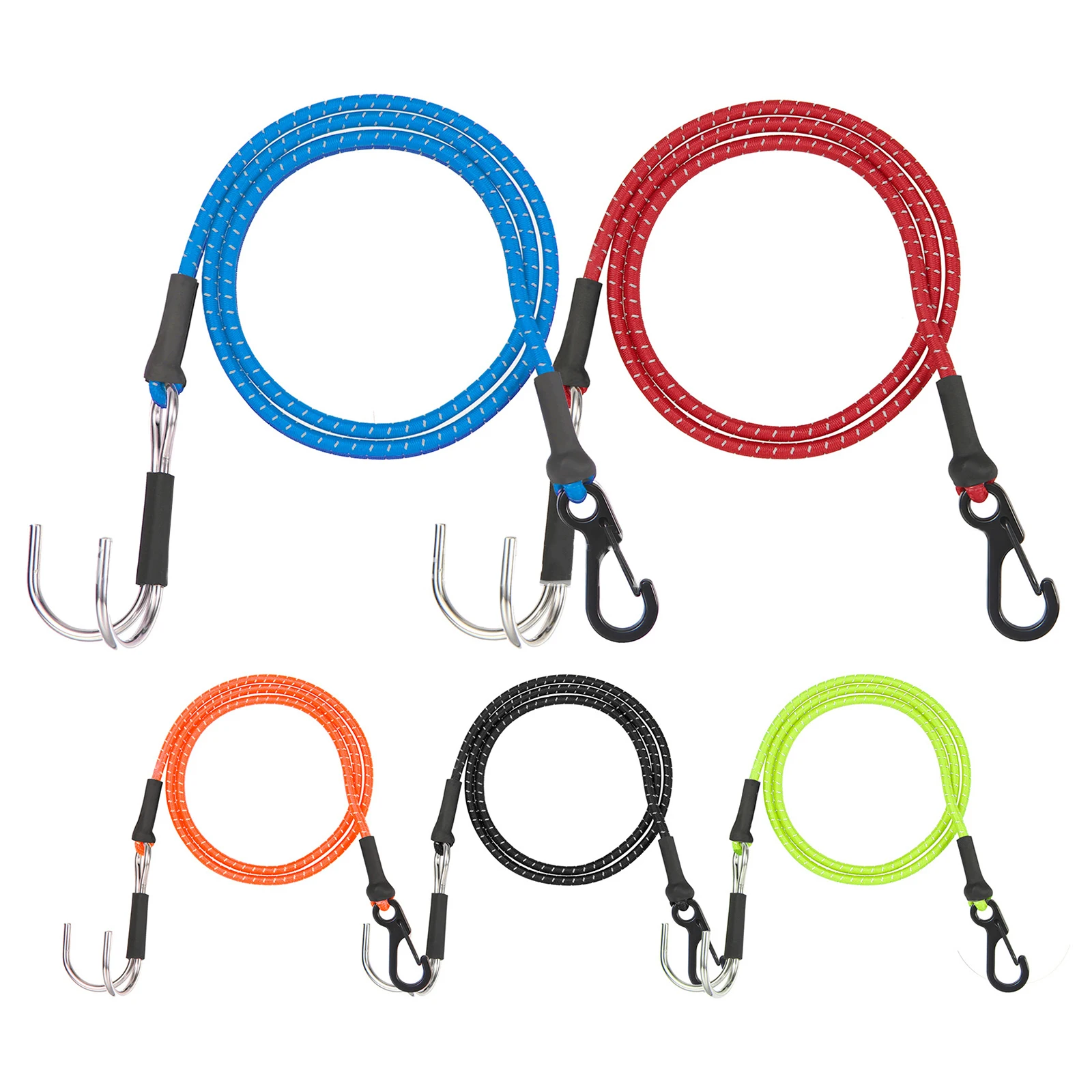 Correa de cabrestante cinético todoterreno con gancho para Axial SCX10 Traxxas TRX4 Element RC, accesorios de coche de nailon, 20 pulgadas, 1/10 - imagen 2