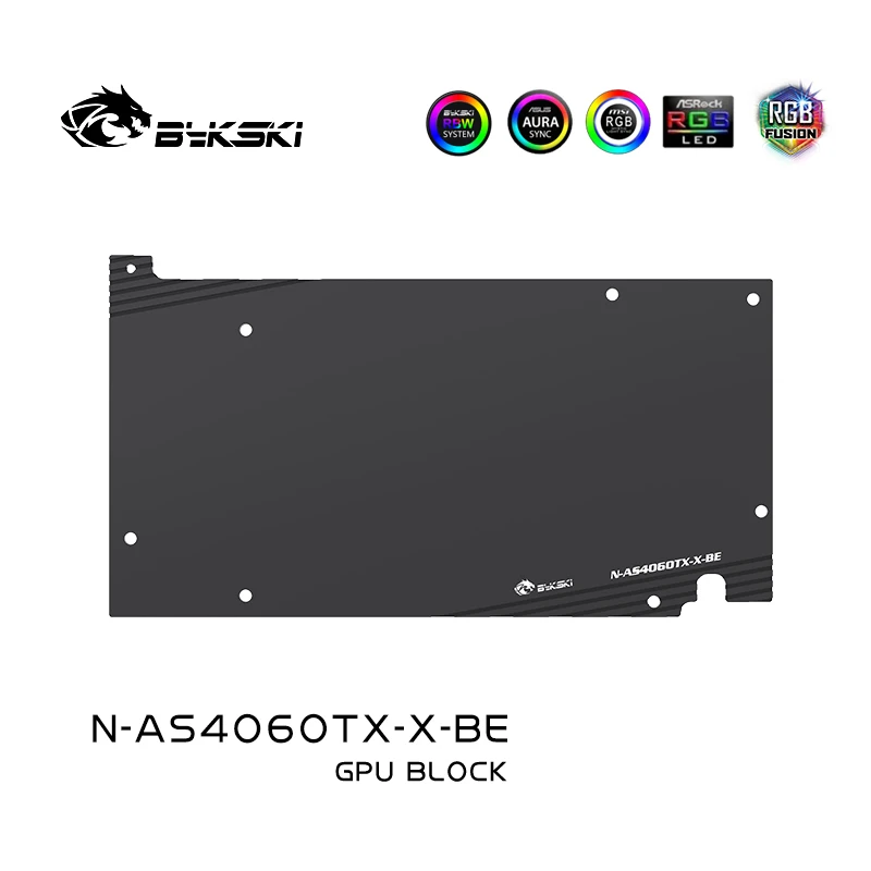 Bykski GPU bloque enfriador de agua para ASUS TX Gaming RTX 4060 Ti/ATS RTX 4060 O8G tarjeta de vídeo, radiador de refrigeración líquida VGA de cobre - imagen 5
