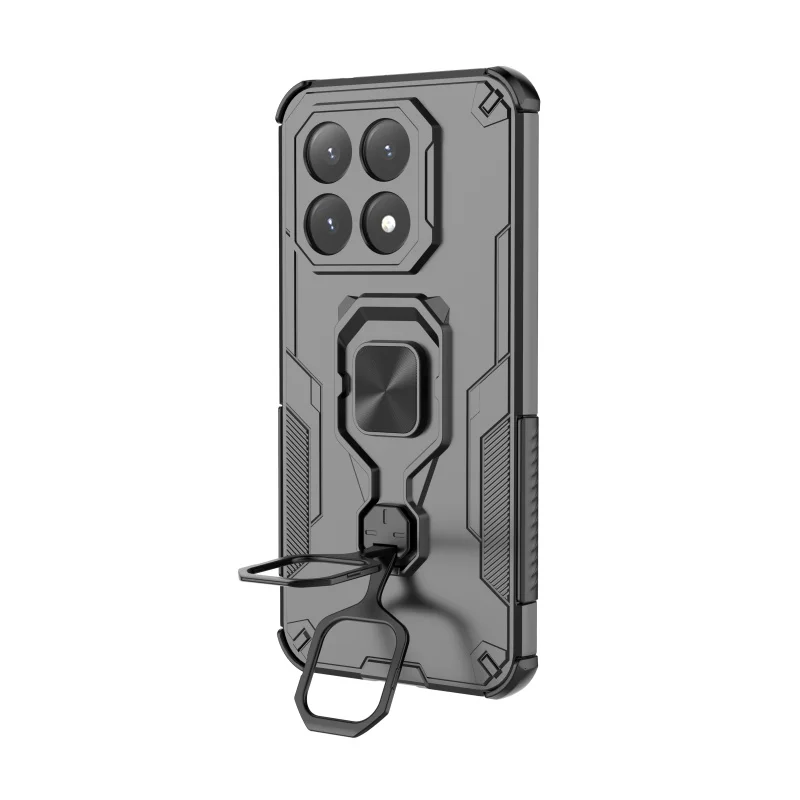 Para Xiaomi 15T funda Xiaomi Mi 15T Pro Capa nuevo a prueba de golpes protector de teléfono soporte de anillo magnético Fundas Xiaomi 15T - imagen 3