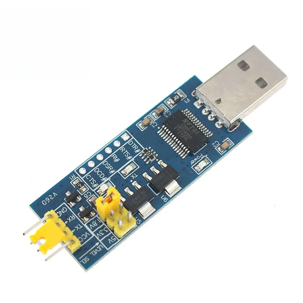 Módulo de placa intermitente FT232RL, convertidor USB a TTL, módulo de puerto serie 5V/3,3 V/1,8 V, Cable de programación de descarga FT232RL - imagen 3