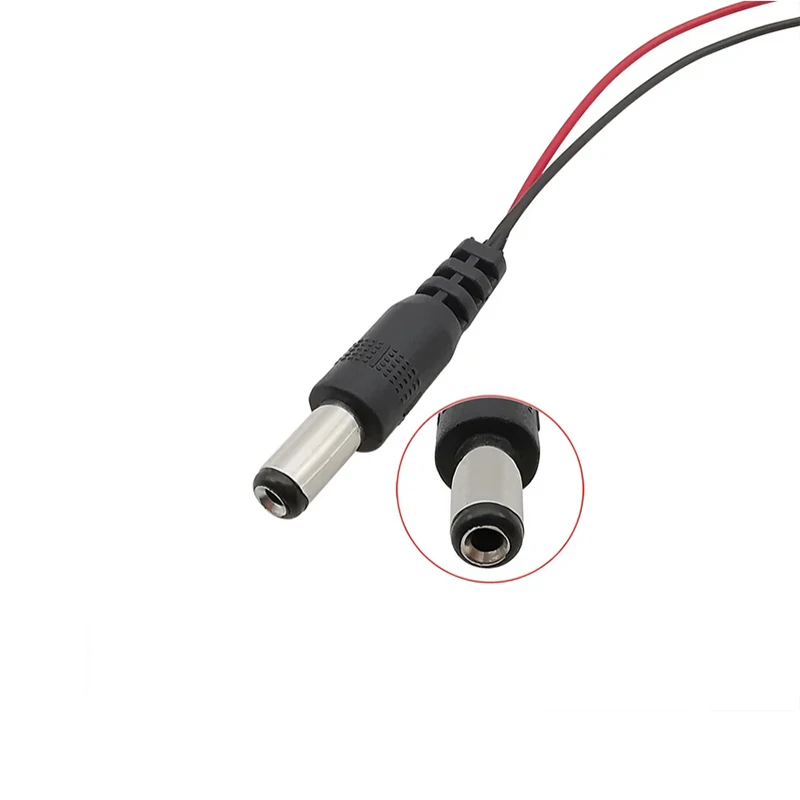 10 Uds. Clips de Cable de alimentación a presión de batería de 9V línea macho batería DC 5,5x2,1mm adaptador de enchufe para Arduino Uno R3 conector Jack DIY - imagen 4