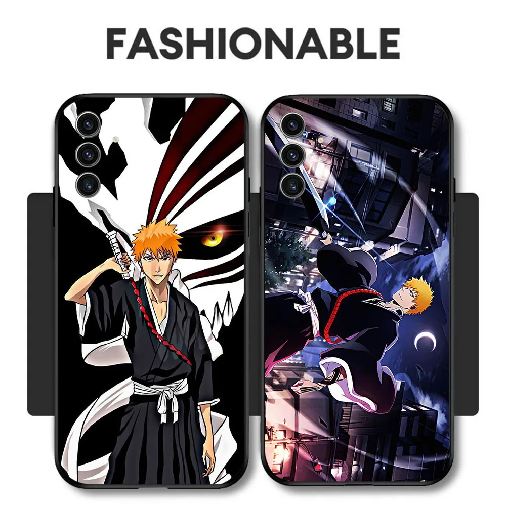 BD-14 funda negra blanqueadora para Samsung A55 A16 A15 A25 A35 M35 M15 A24 M55 A26 A05S A56 A36 Quantum 2 - imagen 2